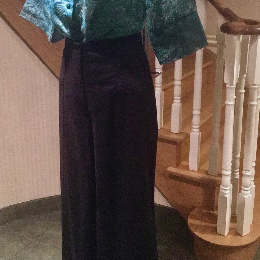 ⬇️wide leg pant with cuff for tall ladies NWOT